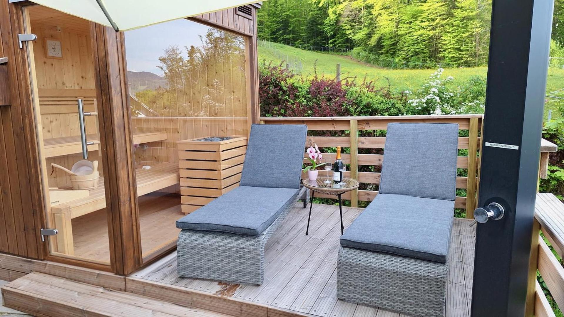 Luxus Alpenparadies Nahe Salzburg Sauna & Whirlpool Adnet Exterior photo